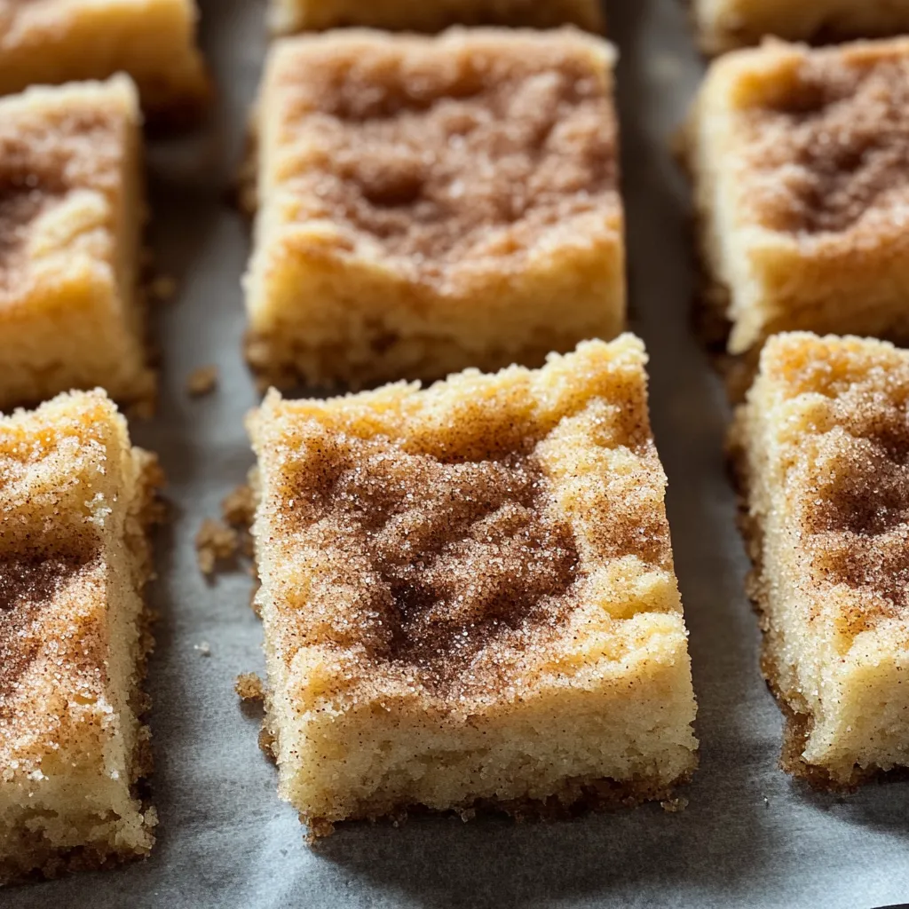 Buttery Cinnamon Bars