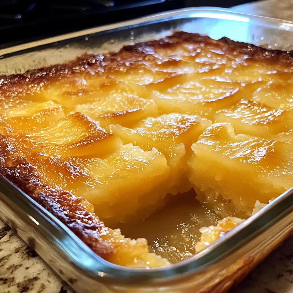 Soft Juicy Pineapple Cake