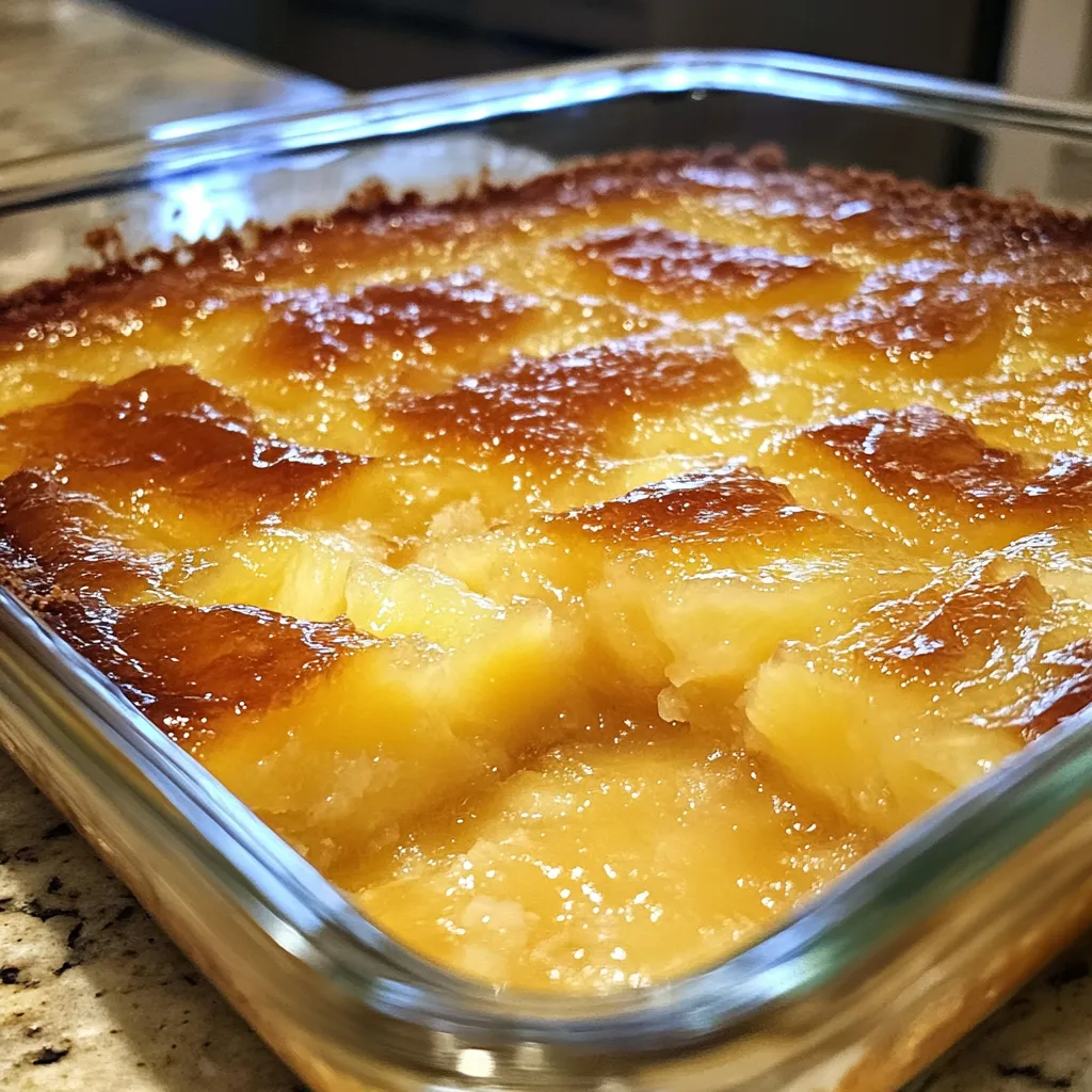 Easy Juicy Pineapple Heaven Cake