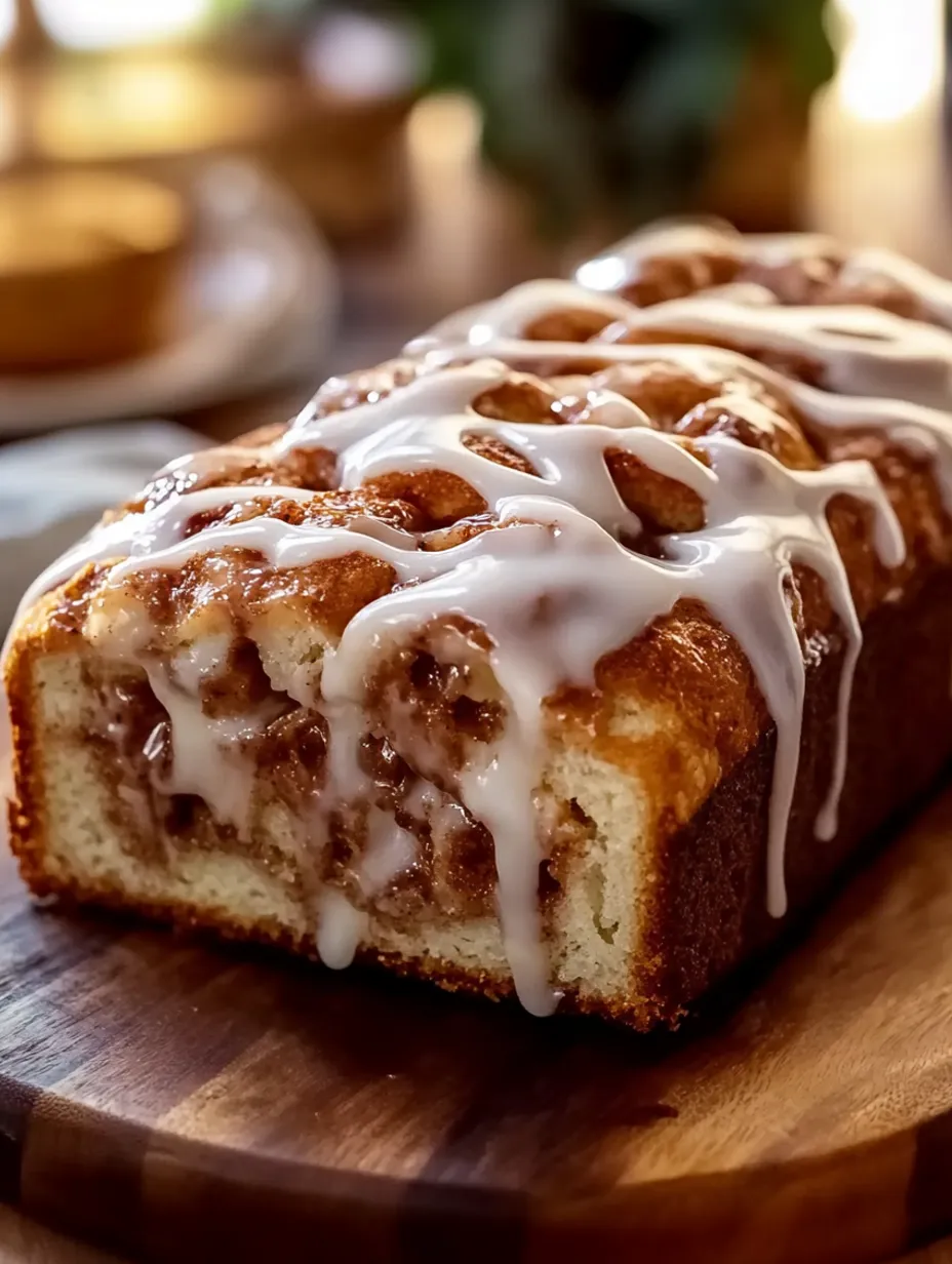 Dollywood Cinnamon Bread with Vanilla Icing Recipe