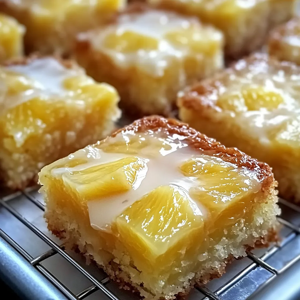 Juicy Pineapple Cake