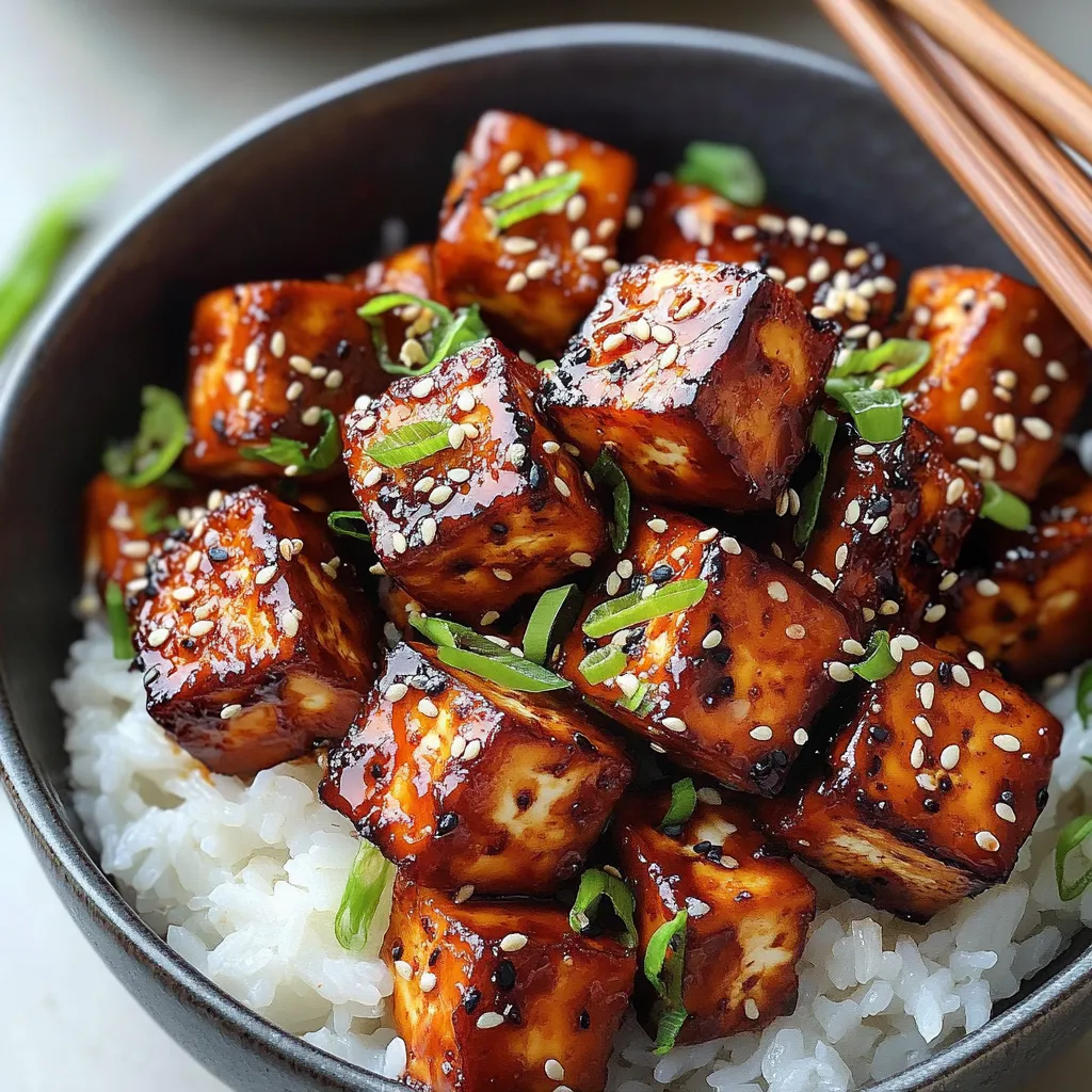 Crispy Gochujang Korean Tofu Recipe