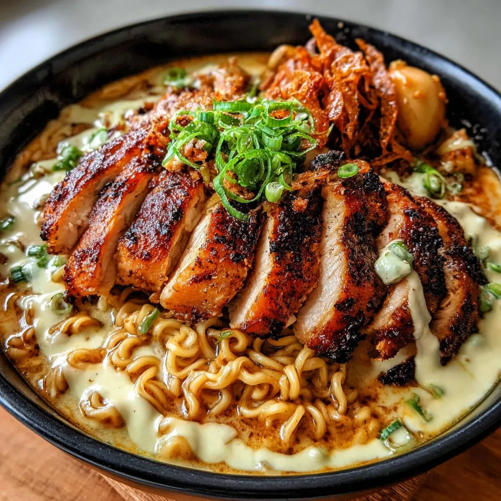 A bowl of food with chicken and noodles.