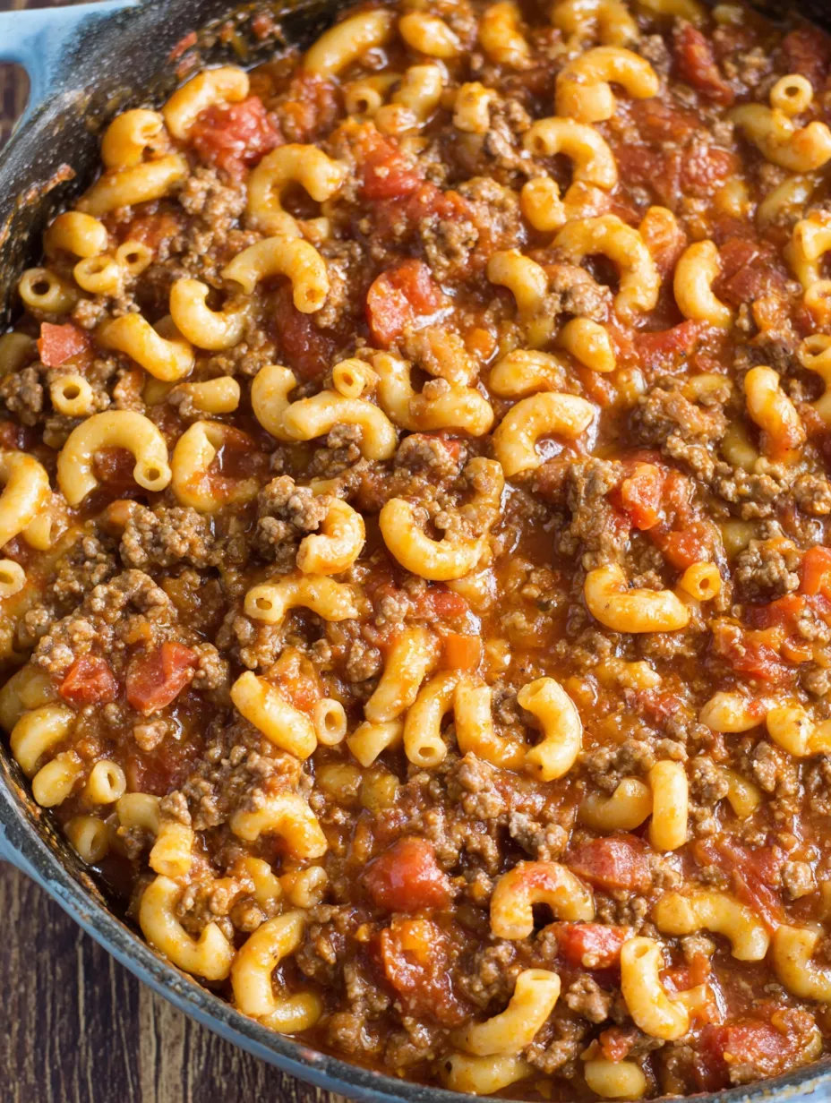 A bowl of old fashioned goulash.